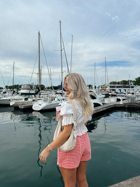 Starry Eyed Shorts // Red